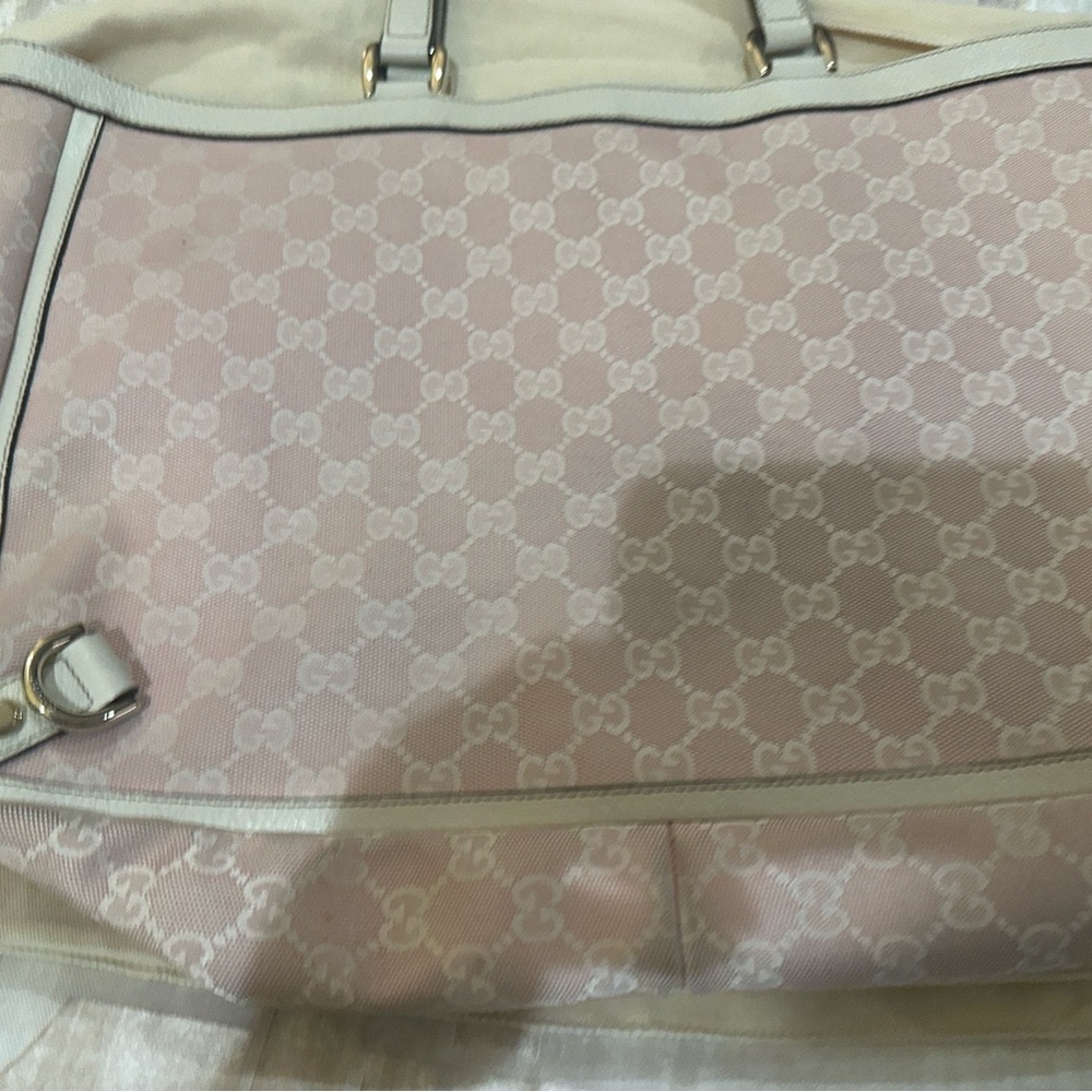 Gucci Pink and Cream Women's Bag - Picture 2 of 7